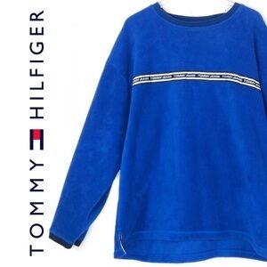 VINTAGE Tommy Hilfiger Oversized Fleece Sweatshirt